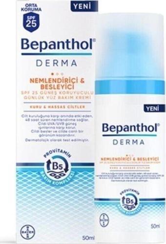 Bayer Derma Nemlendirici Besleyici Günlük Yüz Bakım Kremi 50 Ml 8699546358786