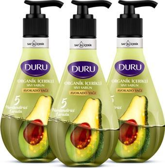 Duru Organik Içerikli Avokado Sıvı Sabun 3X500Ml