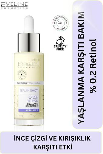 Eveline Cosmetics % 0.2 Retinol + Skualen + Niasinamid   Serum 30 Ml