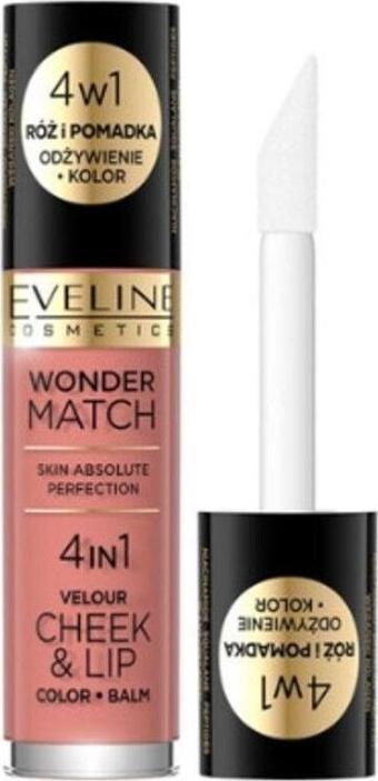 Eveline Cosmetics Eveline Wonder Match 4In1 Cheek&Lıp N01 4,5Ml