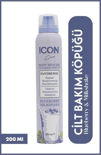 Icon Care Cilt Bakım Köpüğü Blueberry & Mılkshake