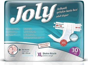 Joly Esnek Bel Bantlı Yetişkin Hasta Bezi Xlarge 30'Lu Paket