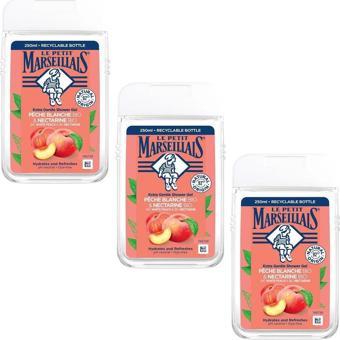 Le Petit Marseillais Beyaz Şeftali Ve Nektarin Duş Jeli 250 Ml 3 Adet