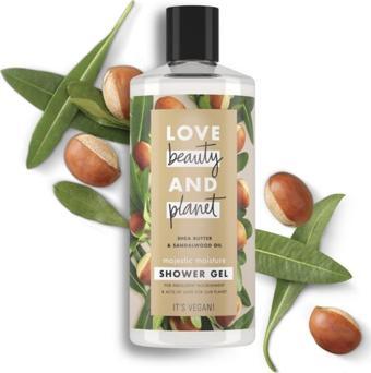 Love Beauty and Planet Shea Yağı Ve Sandal Ağacı Yağı Vegan Duş Jeli-400 Ml