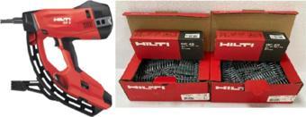 Hilti Gx3 14-19 Mm Gazlı Çivi Çakma Tabancası +(14.400 Adet) X-C 27 G3 Mx Beton Çivileri