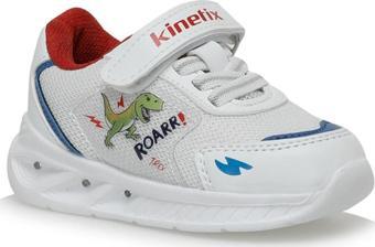 KINETIX 3P ELIO 3FX,COCUK SPOR AYAKKABI BEYAZ,SAKS,KIRMIZI 21-25 BEYAZ - SAKS