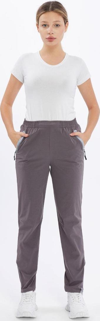 Mapamyumco Quick Dry Kadın Trekking Pantolon-FÜME