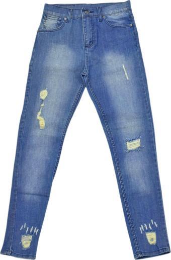 Kadın Eskitme Model Jeans BGL-ST03914