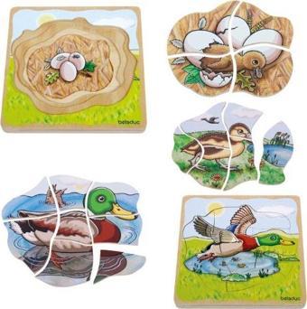 Beleduc Oluşum Puzzle - Ördek