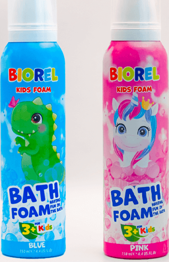 Biorel 2'li Oyun Köpüğü Seti - Mavi/Pembe