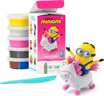 Hey Clay Hava ile Kuruyan Kil (5'li Kutu) - Minyonlar (Dave ve Fluffy)