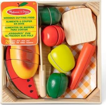 Melissa and Doug Ahşap Kes Oyna Gıdalarımız
