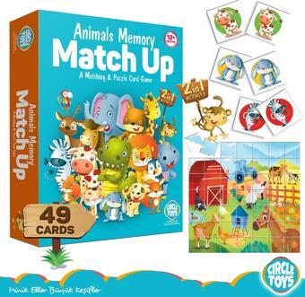 Circle Toys Animals Memory Match Up