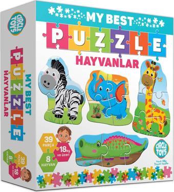 Circle Toys My Best Puzzle Hayvanlar