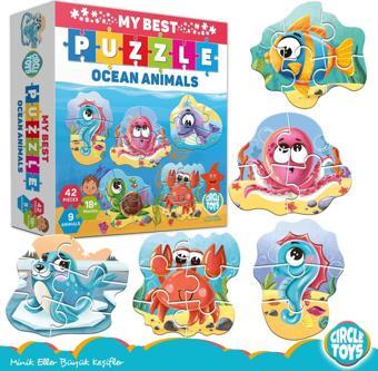 Circle Toys My Best Puzzle Ocean Animals