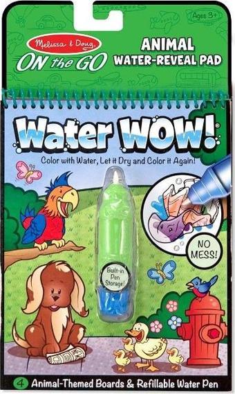 Melissa and Doug Water Wow! Su ile Boyama Kitabı - Hayvanlar