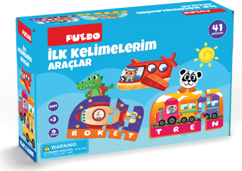 Puedo İlk Kelimelerim Puzzle - Araçlar