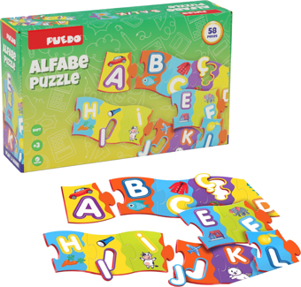 Puedo Türkçe Alfabe Puzzle