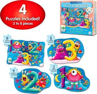 The Learning Journey 4 Puzzle Bir Arada - 123