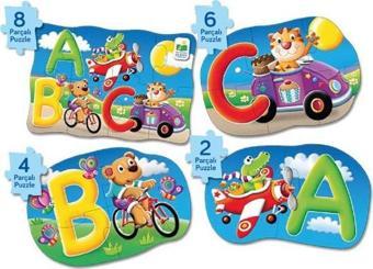 The Learning Journey 4 Puzzle Bir Arada - ABC