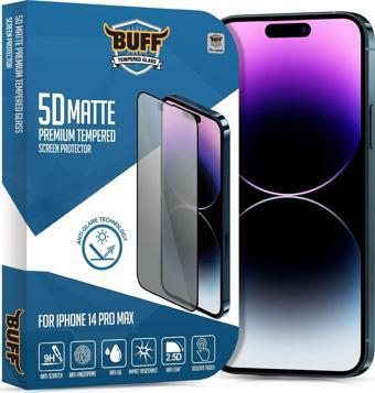 Buff Iphone 14 Pro Max 5D Matte Ekran Koruyucu