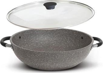 Flonal Monalite İndüksiyonlu Karnıyarık Pilav Tenceresi 32 cm  