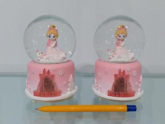 Müzikli Ve Işıklı Kar Küresi 12 Cm 3231