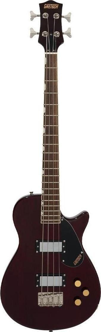 Gretsch Streamliner Jet Club Bass Single-Cut Laurel Klavye Walnut Stain Bas Gitar