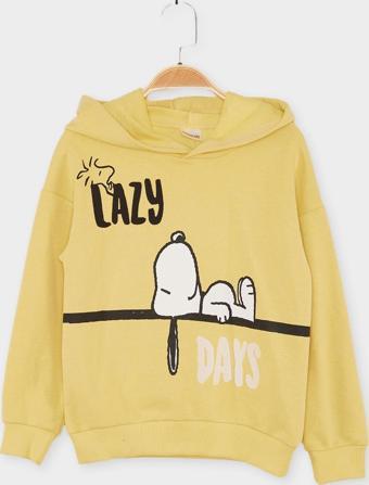 Snoopy Lisanslı Çocuk Sweatshirt 21638