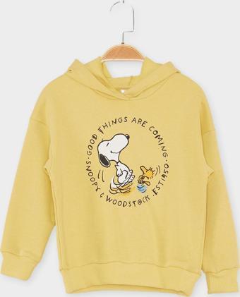 Snoopy Lisanslı Çocuk Sweattshirt 21623