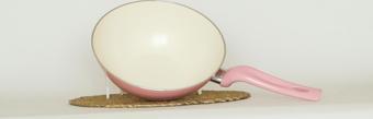 Bonera 24 Cm Gül Kurusu Wok Tava 