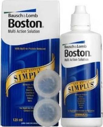 Boston Simplus Çok Amaçlı Sert Lens Solüsyonu 120ml