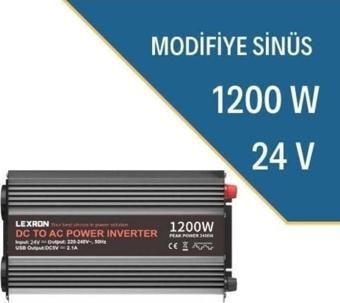 Lexron 1200W-24V Modifiye Sinüs İnverter