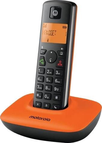 Motorola T401+ Turuncu Dect Telsiz Telefon