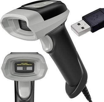 Tiwox VS-331 USB 1D CCD El Tipi USB Kablolu Barkod Okuyucu