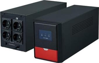 Andees AD-2000 2000VA 12V9AhX2 UPS Kesintisiz Güç Kaynağı Line - İnteraktif (430x210x235Mm)
