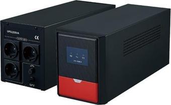 Andees AD-1200 1200VA 12V7.5AhX2 UPS Kesintisiz Güç Kaynağı (430x210x235Mm)