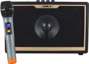 Shile SD-1 El Mikrofonlu Kumandalı USB/SD/BT Portatif Hoparlör