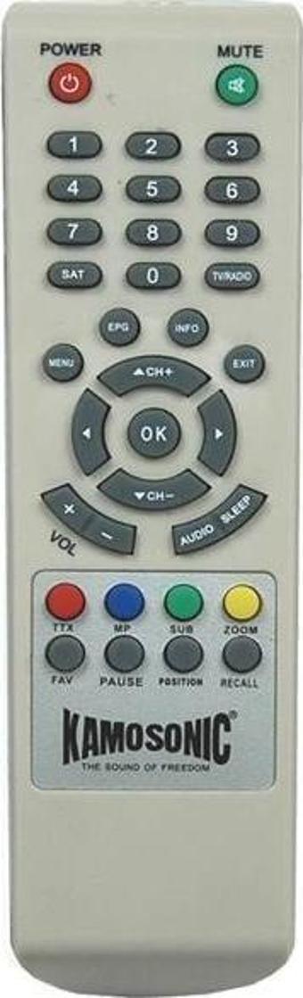 Kamosonic 312-313-615-630 Uydu Kumandası 10439