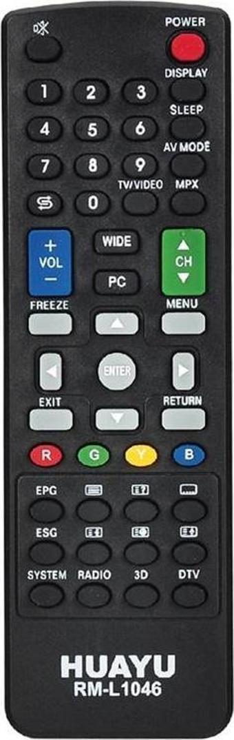 Sharp RM-L1046 Universal Lcd-Led Tv Kumandası