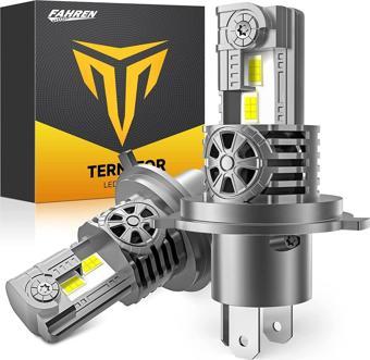 Fahren H4 New Termitör 120W 30000 Lümen 6500K 1:1 Halojen Boy LED Ampül