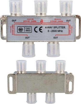 Mag 5-2500 Mhz 1/4 Splitter