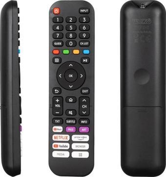 Awox EN2J30H Netflix-YouTube-Prime Video Tuşlu Android Lcd Led Tv Kumanda