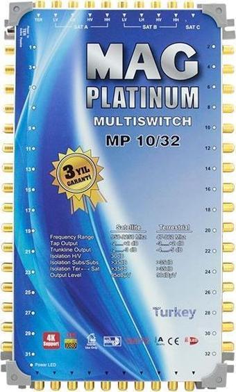 Mag Platinum 10-32 Sonlu Uydu Santrali