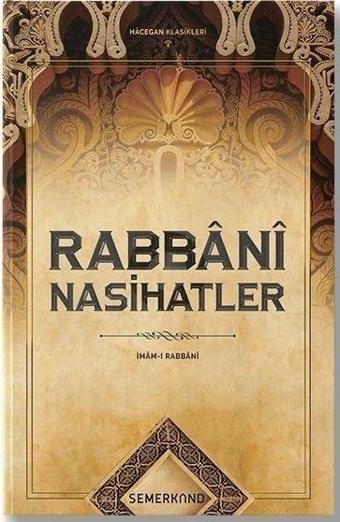 Rabbani Nasihatler - Semerkand Yayınları