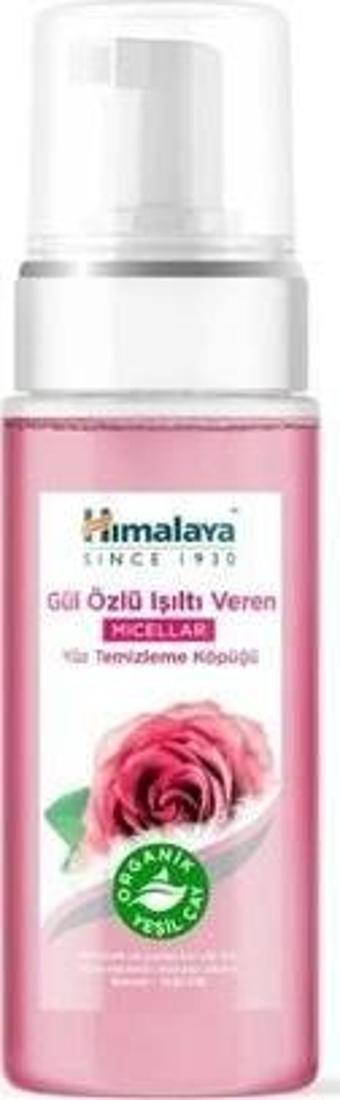 Himalaya Gül Özlü Işıltı Veren Micellar Yüz Temizleme Köpüğü 150 ML