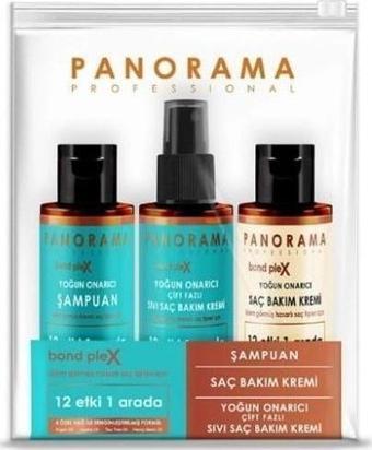 Panorama Professional 3'lü Şampuan ve Saç Krem Seti (75 ML + 75 ML + 75 ML)