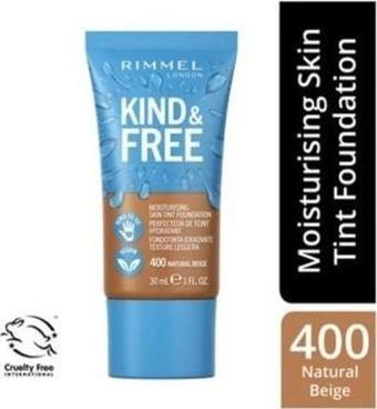 Rimmel London Kind Free Foundation 400 Natural Beige