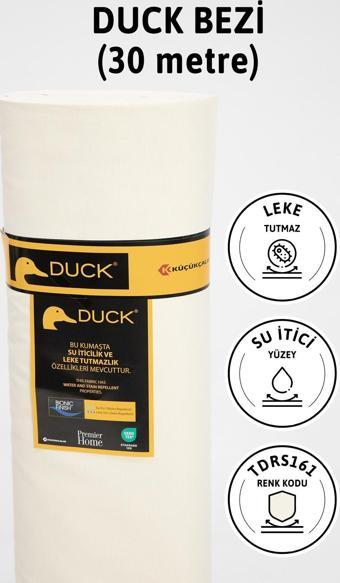Premier Metrelik Duck Keten Kumaş Su İtici Bez 30 Metre TDRS161 - Krem