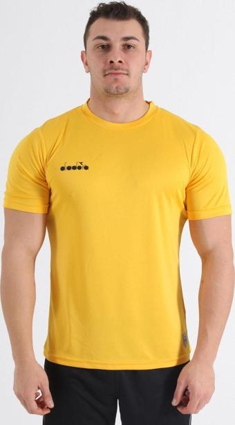 Diadora Nacce 22 Antrenman T-Shirt Sarı